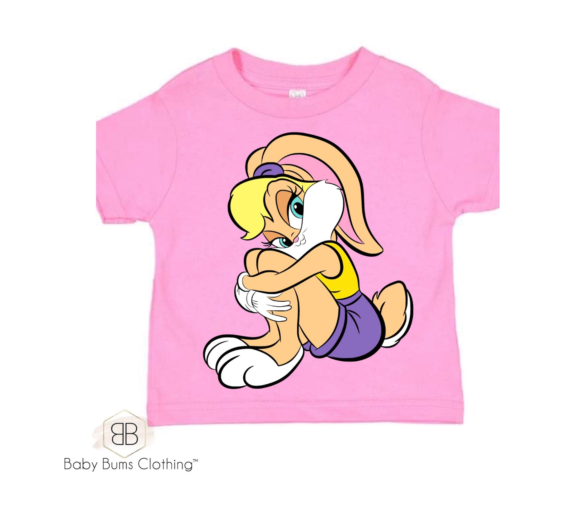 GIRL TUNE BUNNY T-SHIRT - Baby Bums Clothing 