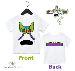 TS SPACE RANGER KIDS T-SHIRT - Baby Bums Clothing 