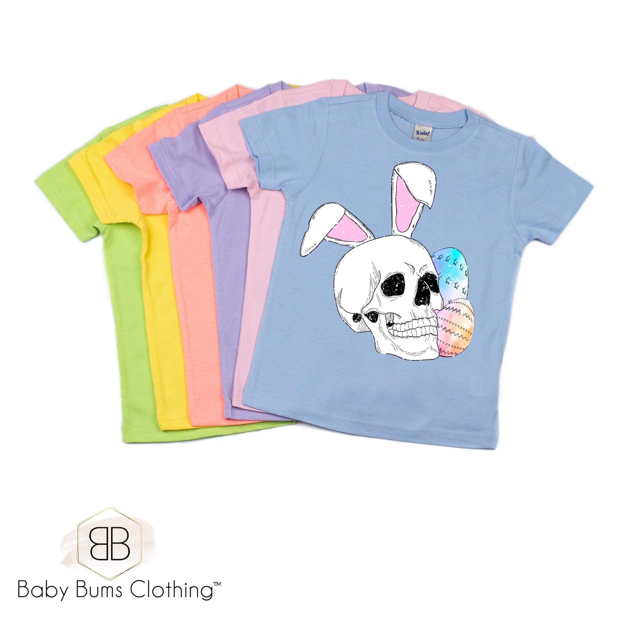 SKELLY BUNNY T-SHIRT - Baby Bums Clothing 