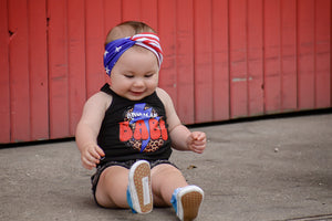 ROCKER AMERICAN BABE KIDS T-SHIRT - Baby Bums Clothing 