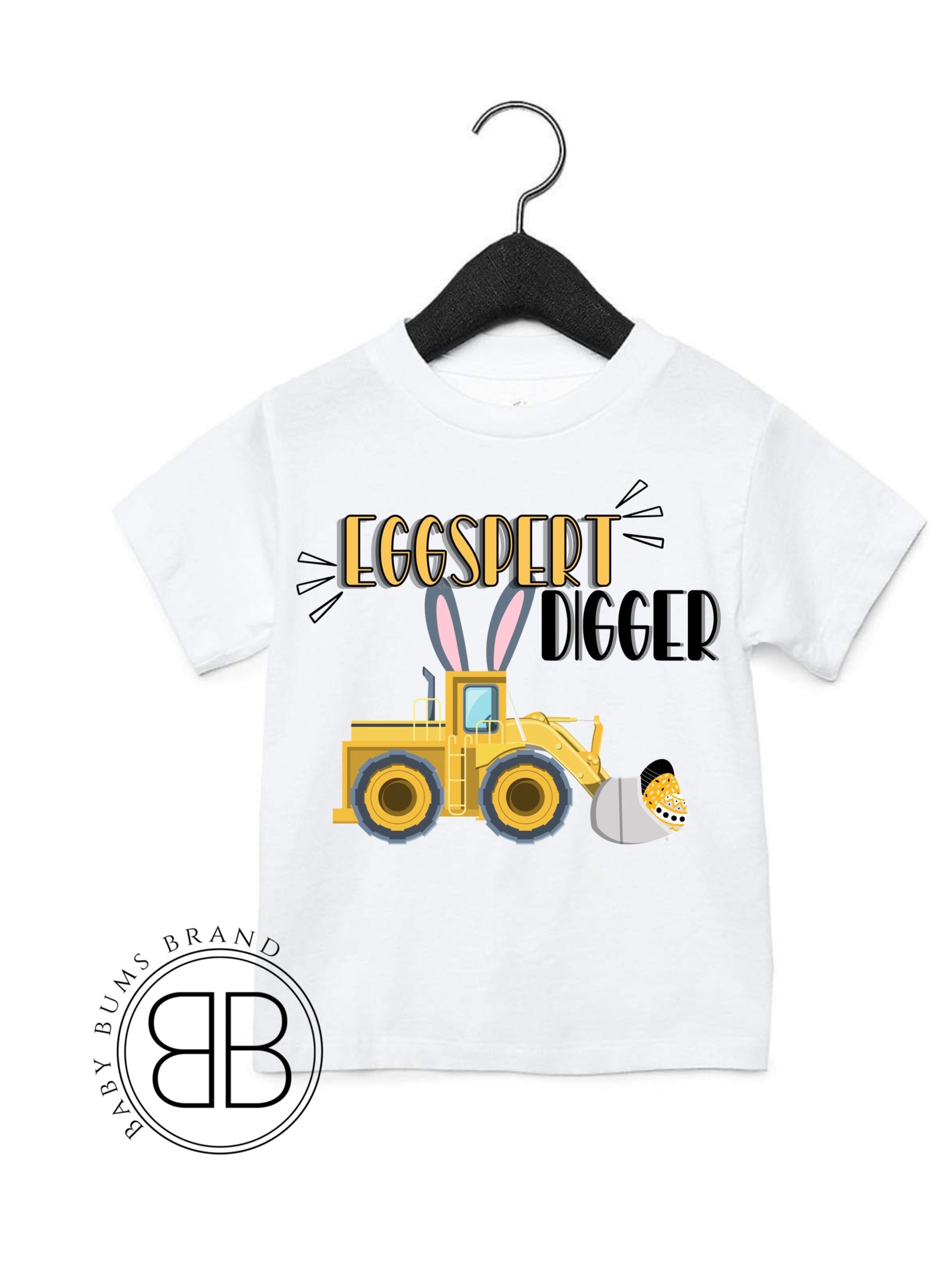 EGGSPERT DIGGER T-SHIRT - Baby Bums Clothing 