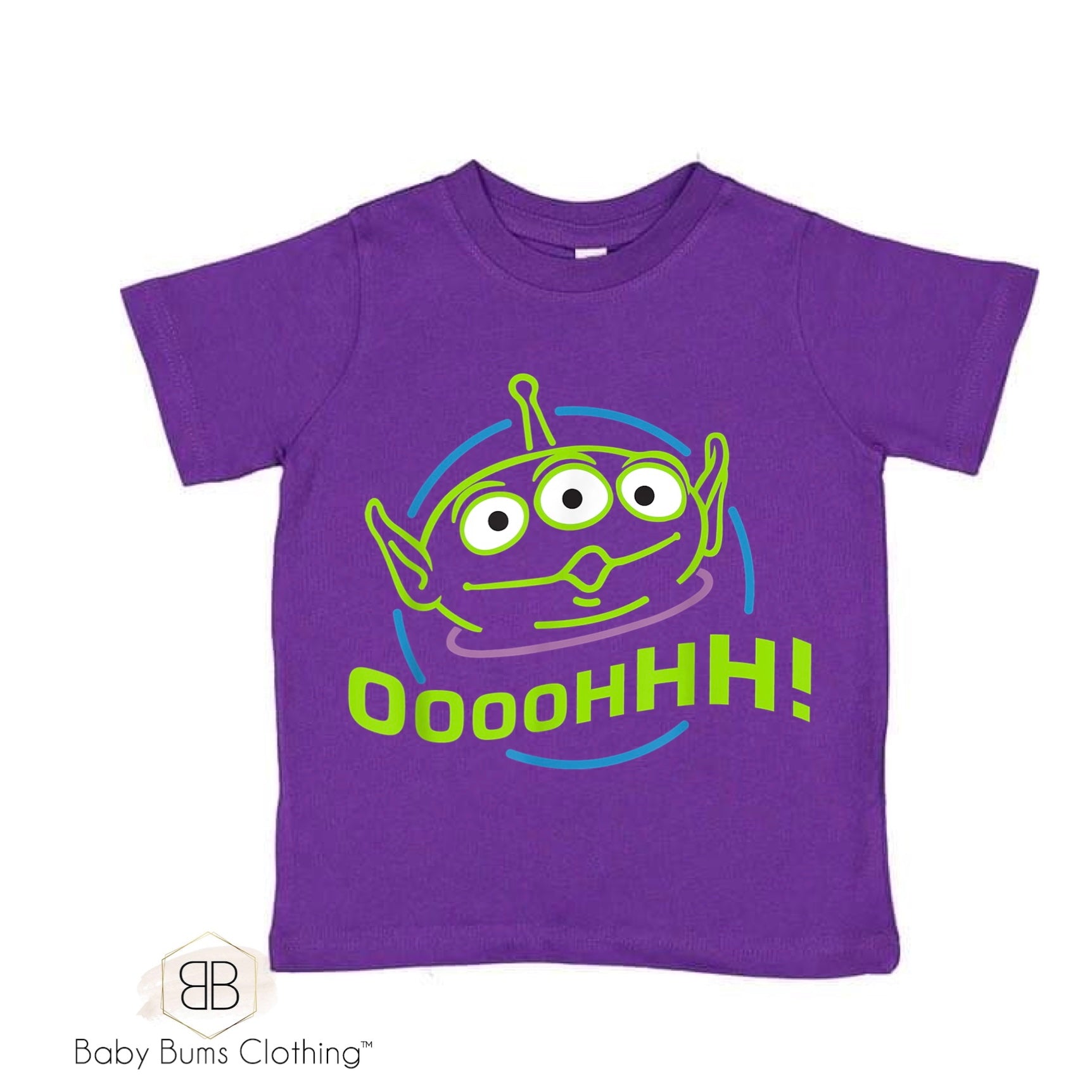 OH TOY ALIEN T-SHIRT - Baby Bums Clothing 