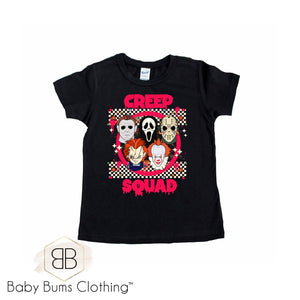 CREEP SQUAD T-SHIRT - Baby Bums Clothing 