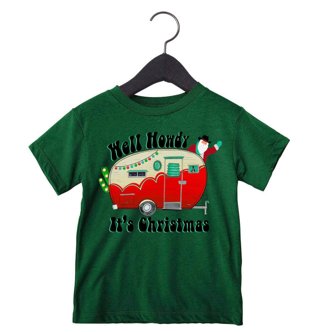 HOWDY ITS CHRISTMAS T-SHIRT - Baby Bums Clothing 